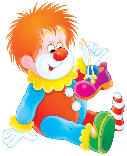 clown Wall Mural