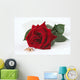 Red Rose One and Wall Decal