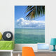 Palm Clouds Ocean Wall Decal
