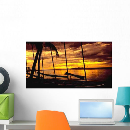 Sunset Fiji Wall Decal