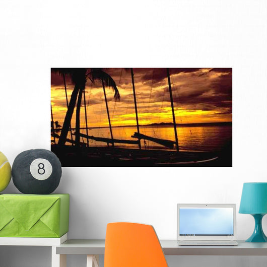 Sunset Fiji Wall Decal