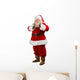 Santa Claus Standing White Wall Decal
