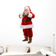 Santa Claus Standing White Wall Decal