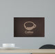 Logo Coffee Cup Chat Wall Mural