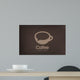Logo Coffee Cup Chat Wall Mural