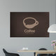 Logo Coffee Cup Chat Wall Mural