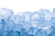 Close up of Ice Cubes 