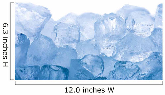 Close up of Ice Cubes 
