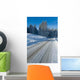Route Enneige Vers La Wall Decal