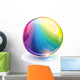 rainbow sphere Wall Decal
