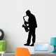 Saxophone Wall Decal
