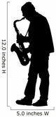 Saxophone Wall Decal