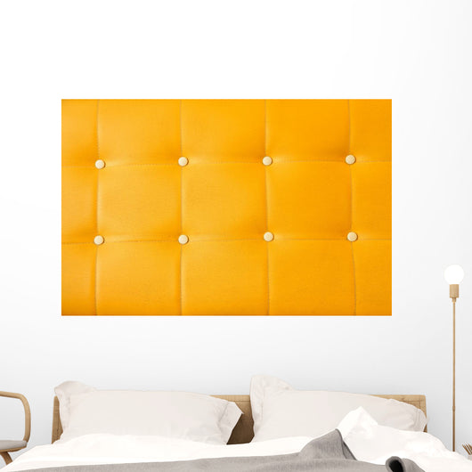 yellow upholstery leather pattern background 