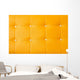 yellow upholstery leather pattern background 