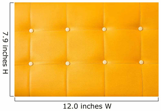 yellow upholstery leather pattern background 
