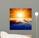 Sun above Earth 