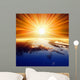 Sun above Earth 