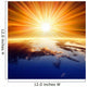Sun above Earth 