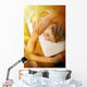 Beautiful Woman Having Massage Wall Decal