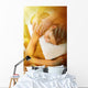 Beautiful Woman Having Massage Wall Decal