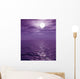 Full Moon over Sea Wall Decal