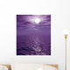 Full Moon over Sea Wall Decal