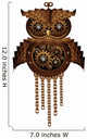 Steampunk Owl Style Mechanical Toy-Gufo Meccanico Antico 