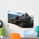 Steam Engine Train Leaving the Station Wall Mural