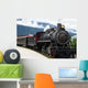 Steam Engine Train Leaving the Station Wall Mural