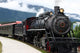 Steam Engine Train Leaving the Station Wall Mural