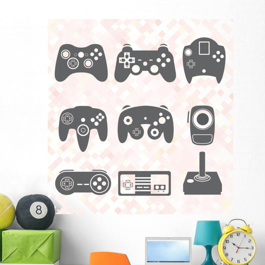 Decal Set Video Game Wall Decal Sticker Set – Wallmonkeys