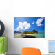 Tropical lagoon on south coast of Mauritius Island Wall Mural