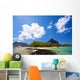 Tropical lagoon on south coast of Mauritius Island Wall Mural