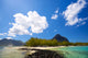Tropical lagoon on south coast of Mauritius Island Wall Mural