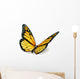 Yellow butterfly Wall Decal