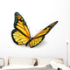 Yellow butterfly Wall Decal