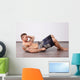 Sit-ups in Gym Wall Mural