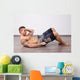 Sit-ups in Gym Wall Mural
