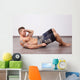 Sit-ups in Gym Wall Mural