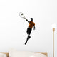 man tennis player silhouette 