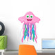 Funny Cartoon Jellyfish Wall Decal