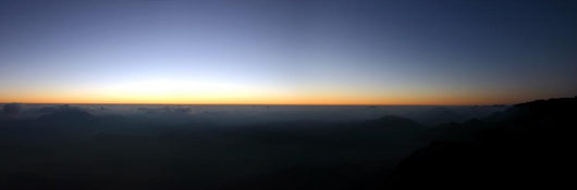 Panoramic of a Lift of Sun Wall Mural
