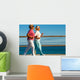 Golden Girls Jogging along Wall Decal