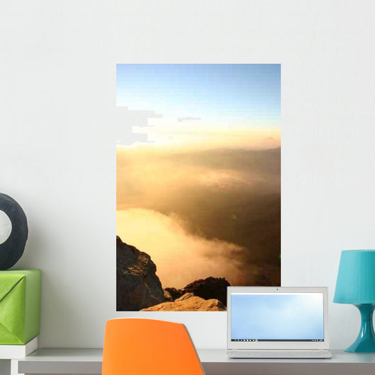 Levee Soleil Sur Le Wall Decal
