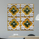 Traditional Tiles From Porto Portugal Wall Mural