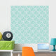 Abstract geometric seamless pattern. Wall Mural