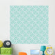 Abstract geometric seamless pattern. Wall Mural