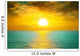 Beautiful Sunset Above the Sea 