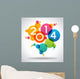 Vector 2014 Happy New Year background. 