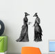 2 femmes girafe Wall Decal
